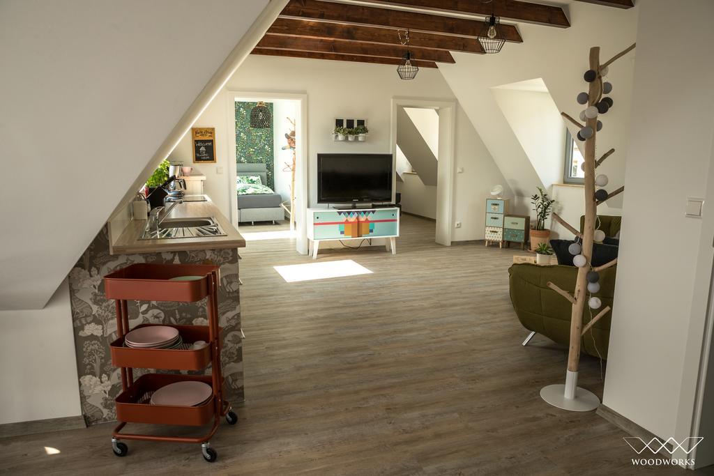 Teigenheim Appartement Rüdesheim am Rhein Kamer foto
